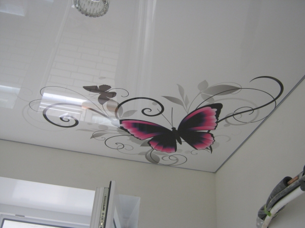 Натяжные потолки с фотопечатью